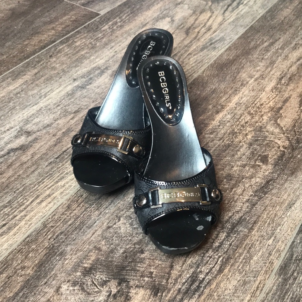 BCBGIRLS Black High Heels